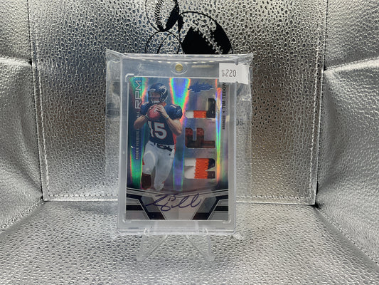 2010 Tim Tebow Absolute Memorabilia RPA #204 Auto 05/10 RC Broncos