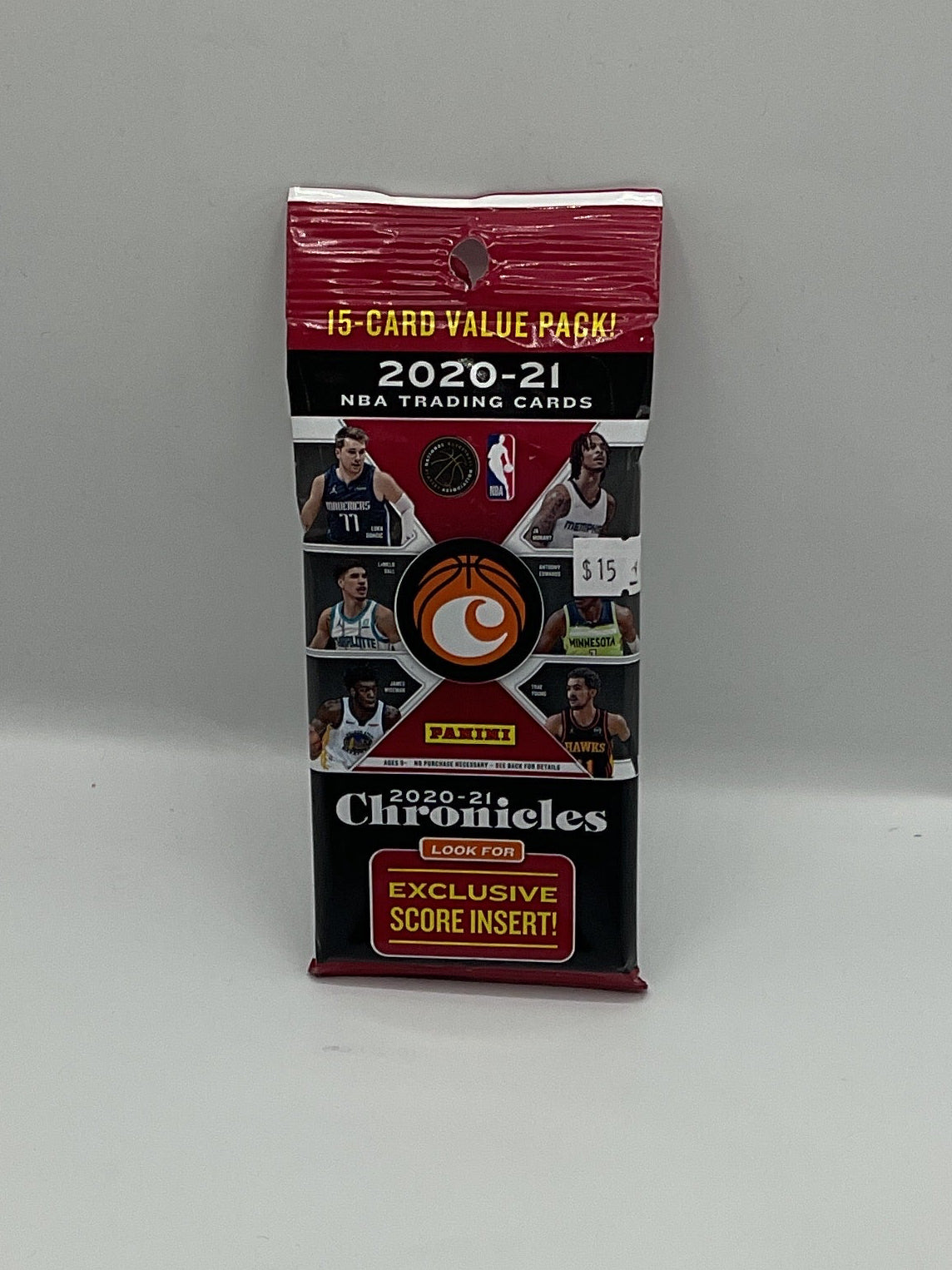 2020-2021 Chronicles NBA Fat Pack 15 Cards