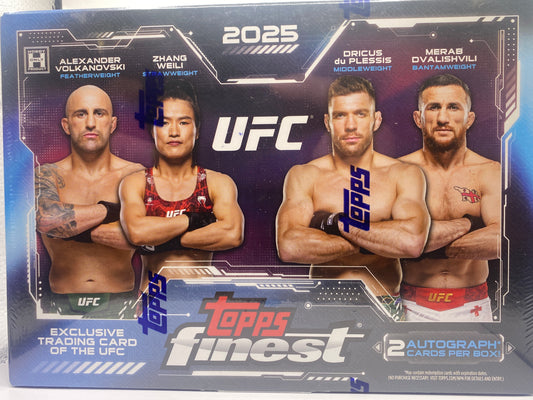 2025 Topps Finest UFC Hobby Box