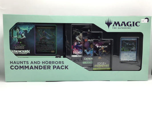 Magic The Gathering Duskmourn Haunts & Horror Winter: Death Toll Commander Pack