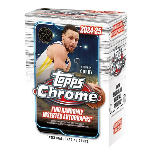 2024-25 Topps Chrome NBA Basketball Value Box