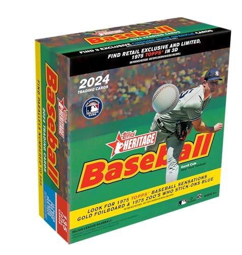 2024 Topps Heritage Baseball Factory Sealed Monster Box