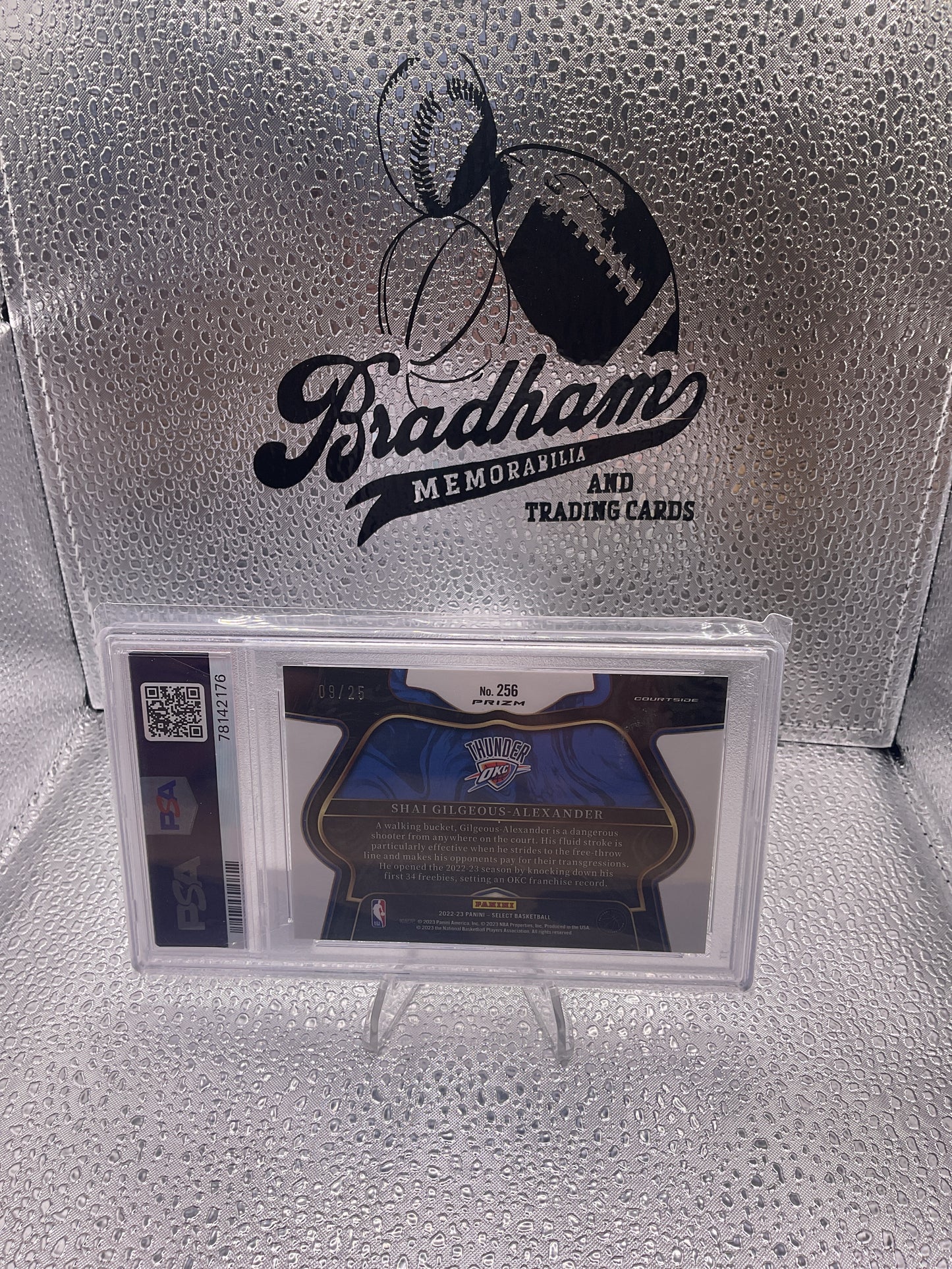 2022-23 Select Shai Gilgeous-Alexander
Tie Dye Prizm Courtside #9/25 PSA 10