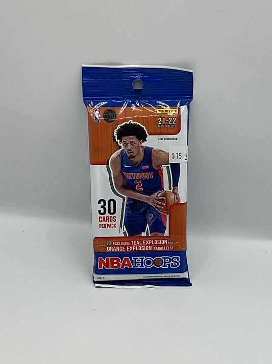 21-22 NBA Hoops wall pack