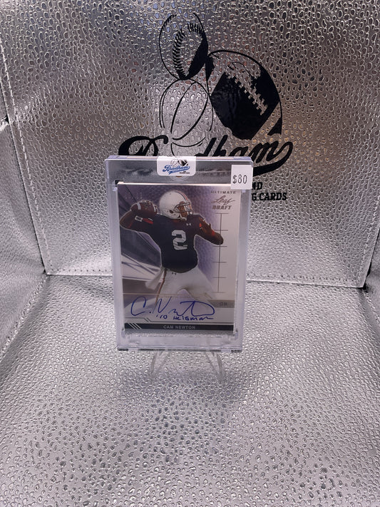 2011 Leaf Draft - Cam Newton # U-CN1 Auburn Tigers - Ultimate ROOKIE AUTO /49