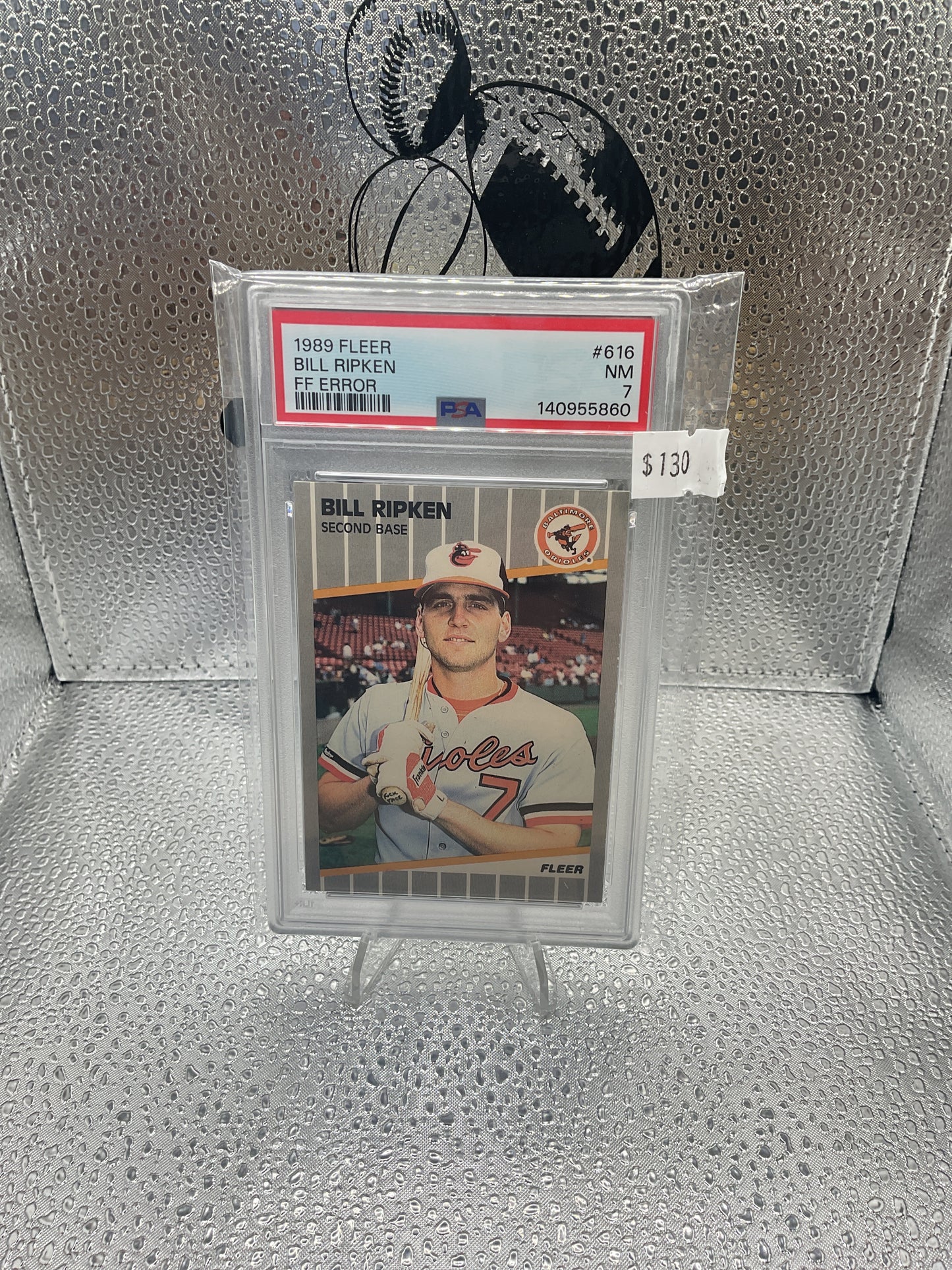 1989 Bill Ripken FF Error PSA 7