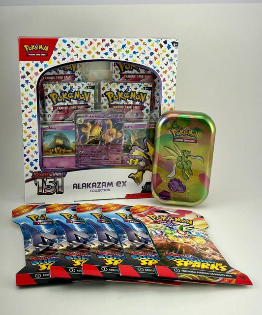 Pokemon D7 Sv3.5 151 Alakazam Ex Box