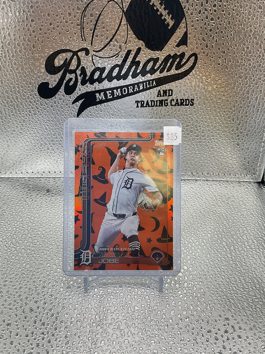 2025 Topps Update Series Jackson Jobe #US193 Witch Hat Foil /5