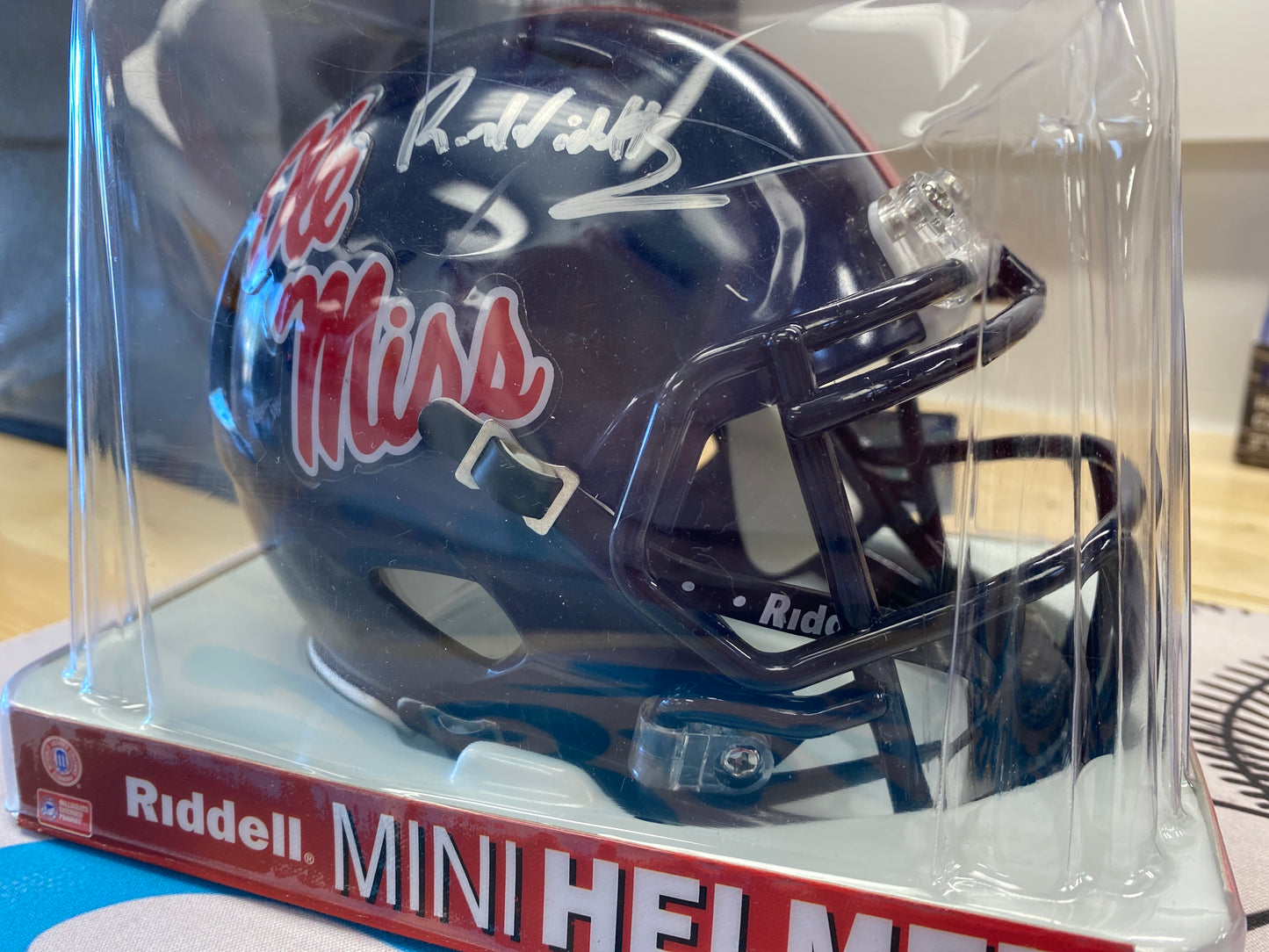 Robert Nkemdiche signed mini helmet with coa