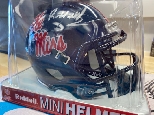 Robert Nkemdiche signed mini helmet with coa