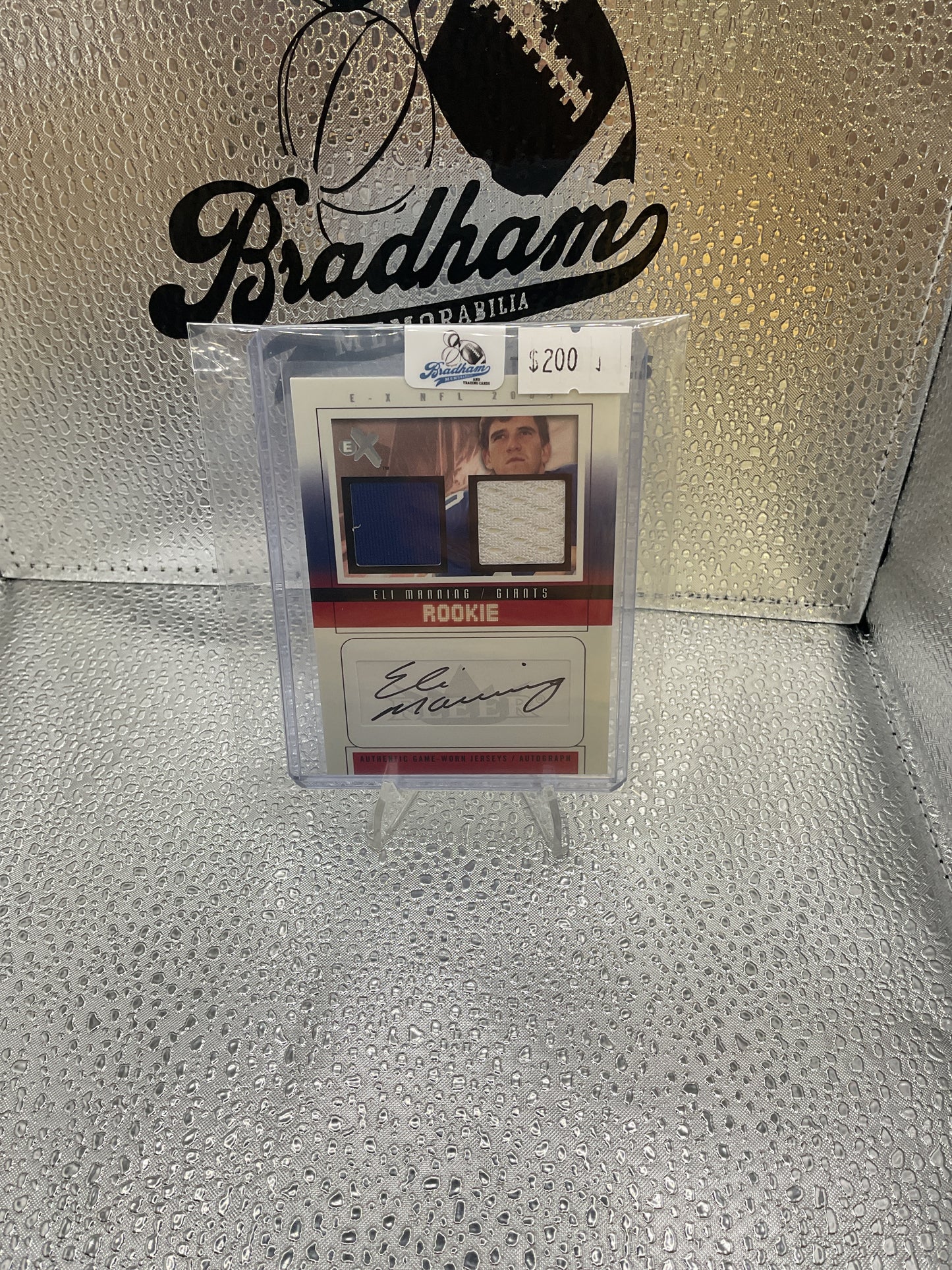 Eli Manning Rookie Patch Auto #41