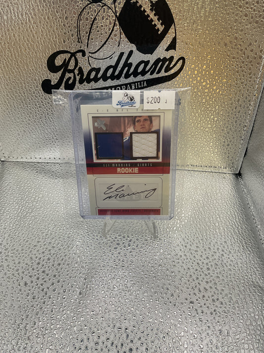 Eli Manning Rookie Patch Auto #41