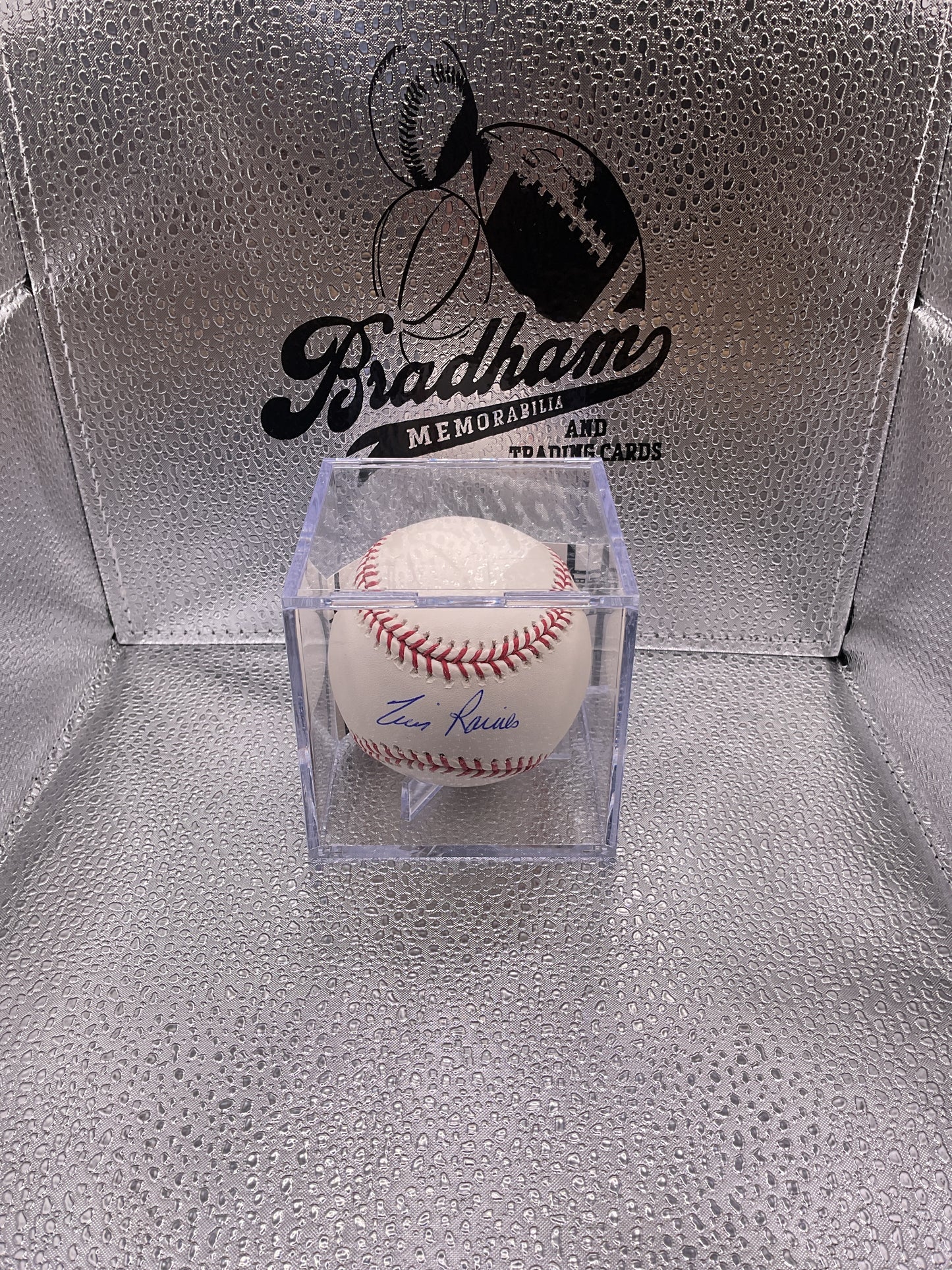 Tim Raines auto baseball