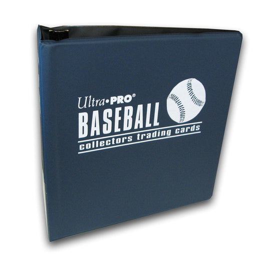 3 Baseball Trading Card Album Blue