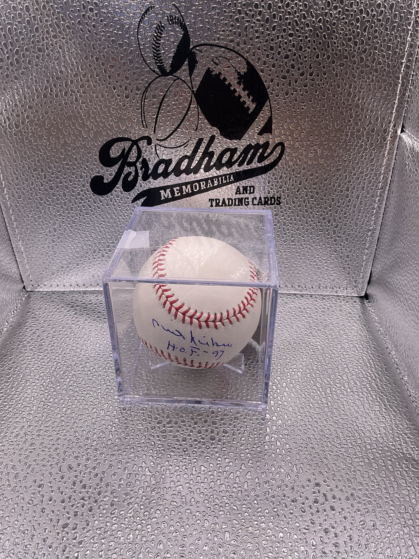 Phil Niekro auto baseball