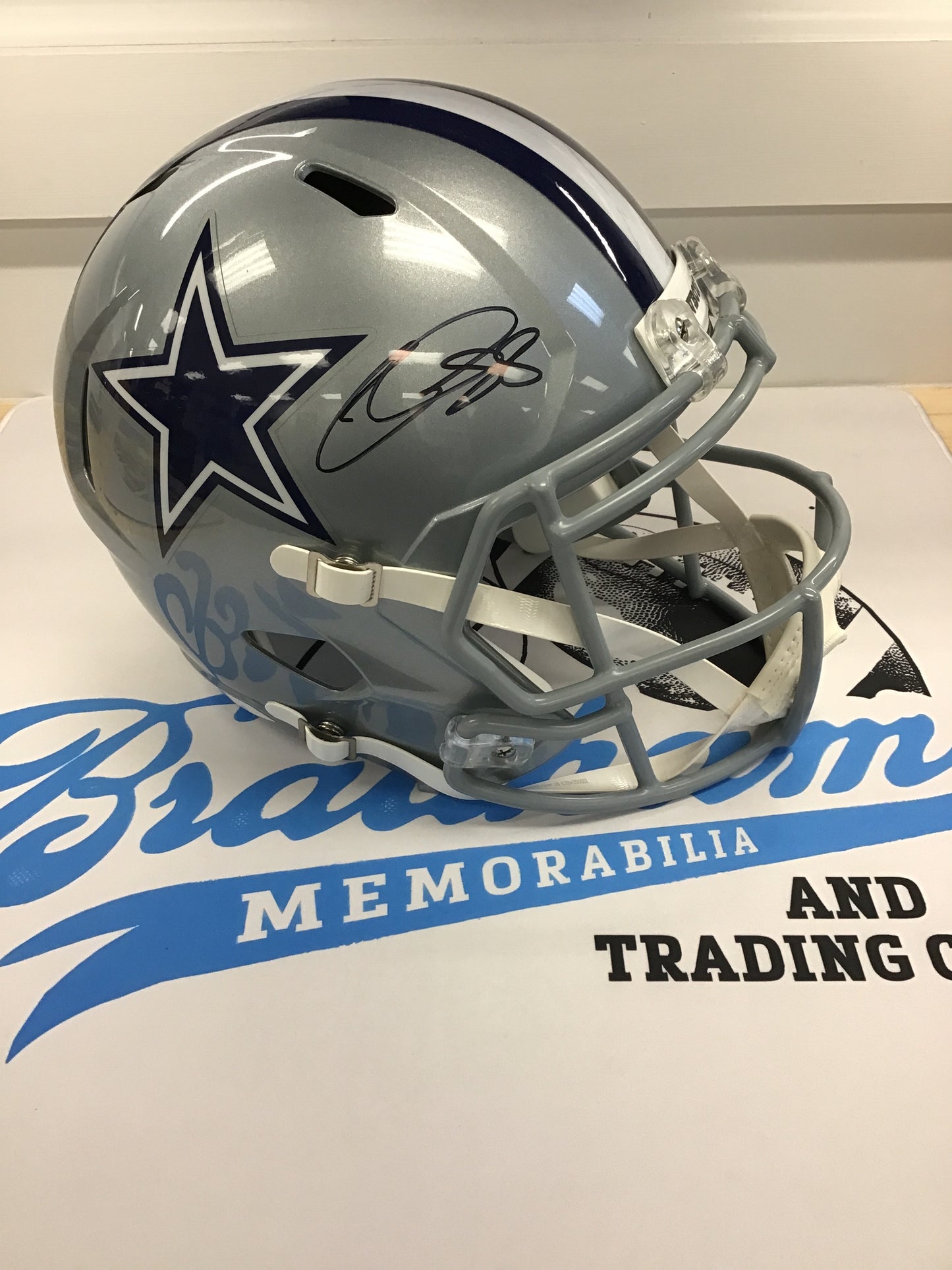 CeeDee Lamb Autographed Helmet