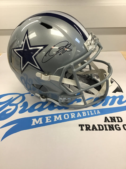 CeeDee Lamb Autographed Helmet