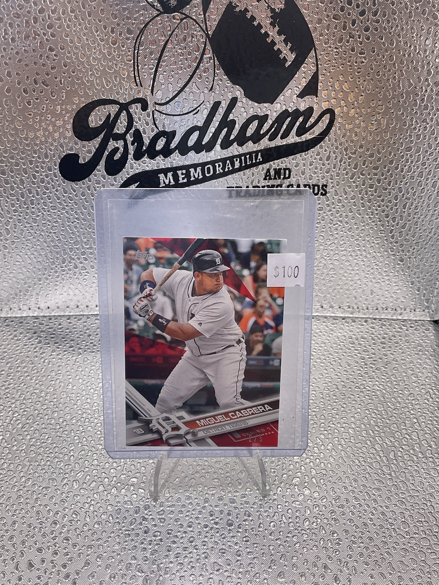 2017 Topps Series One Miguel Cabrera
Red Mini #2/5