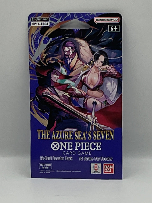 One Piece: OP14 The Azure Sea's Seven Sleeved Booster