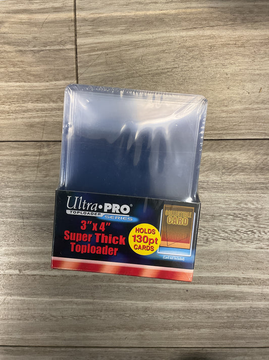 Ultra Pro Toploader 3x4 Super Thick (130 pt)