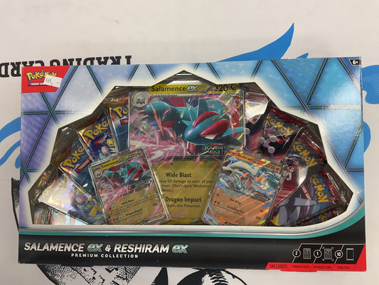 Salamence EX & Reshiram EX Premium Collection