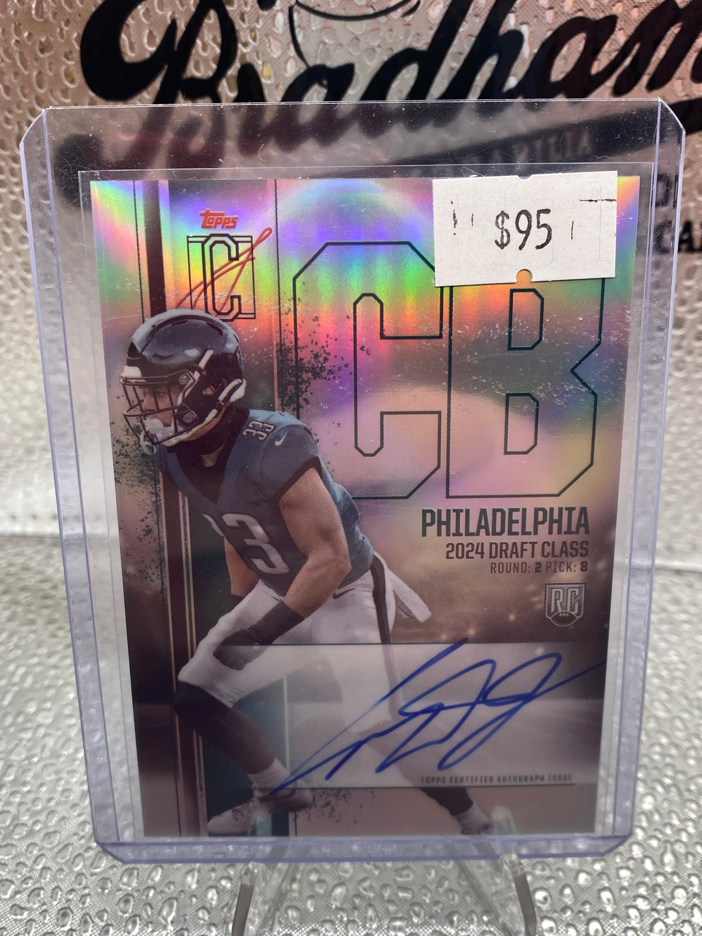 Cooper DeJean Rookie Class Chrome Auto Variation