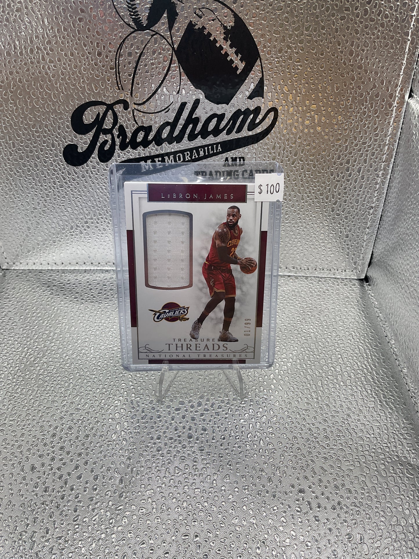 LeBron James /99 Treasure Threads