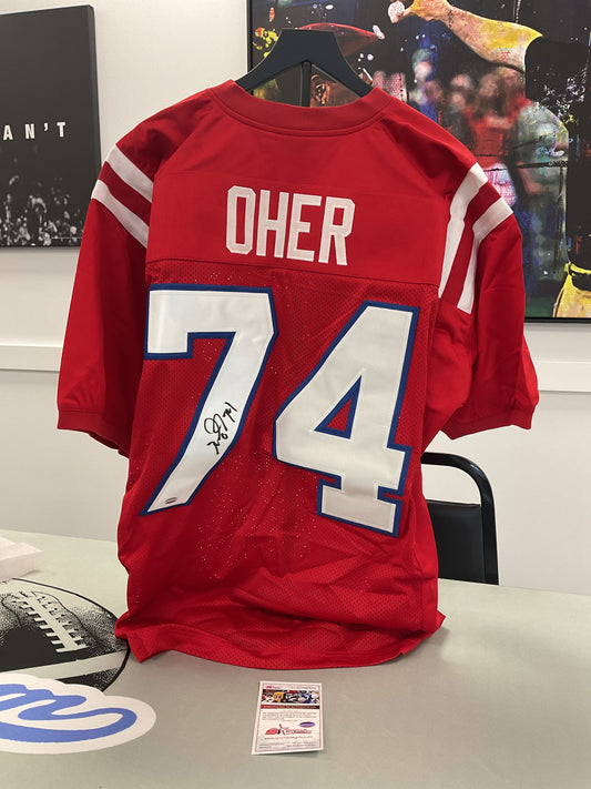 Michael Oher Signed Ole Miss Jersey with COA