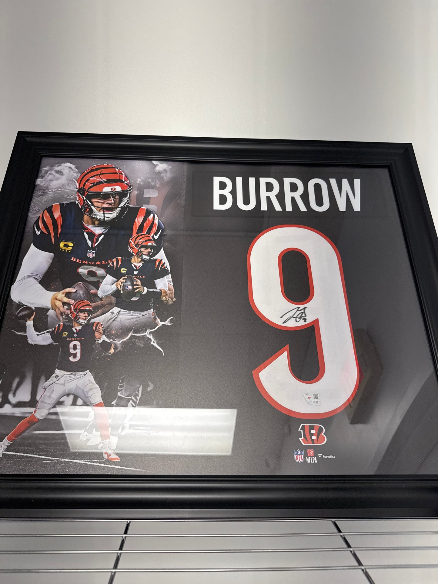 Joe Burrow Cincinnati Bengals (framed)