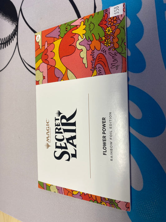 Mtg Flower Power Secret Lair Rainbow Foil Edition