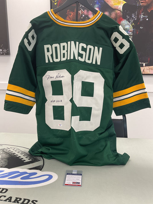 Dave Robinson Signed Green Bay Packers Jersey with COA