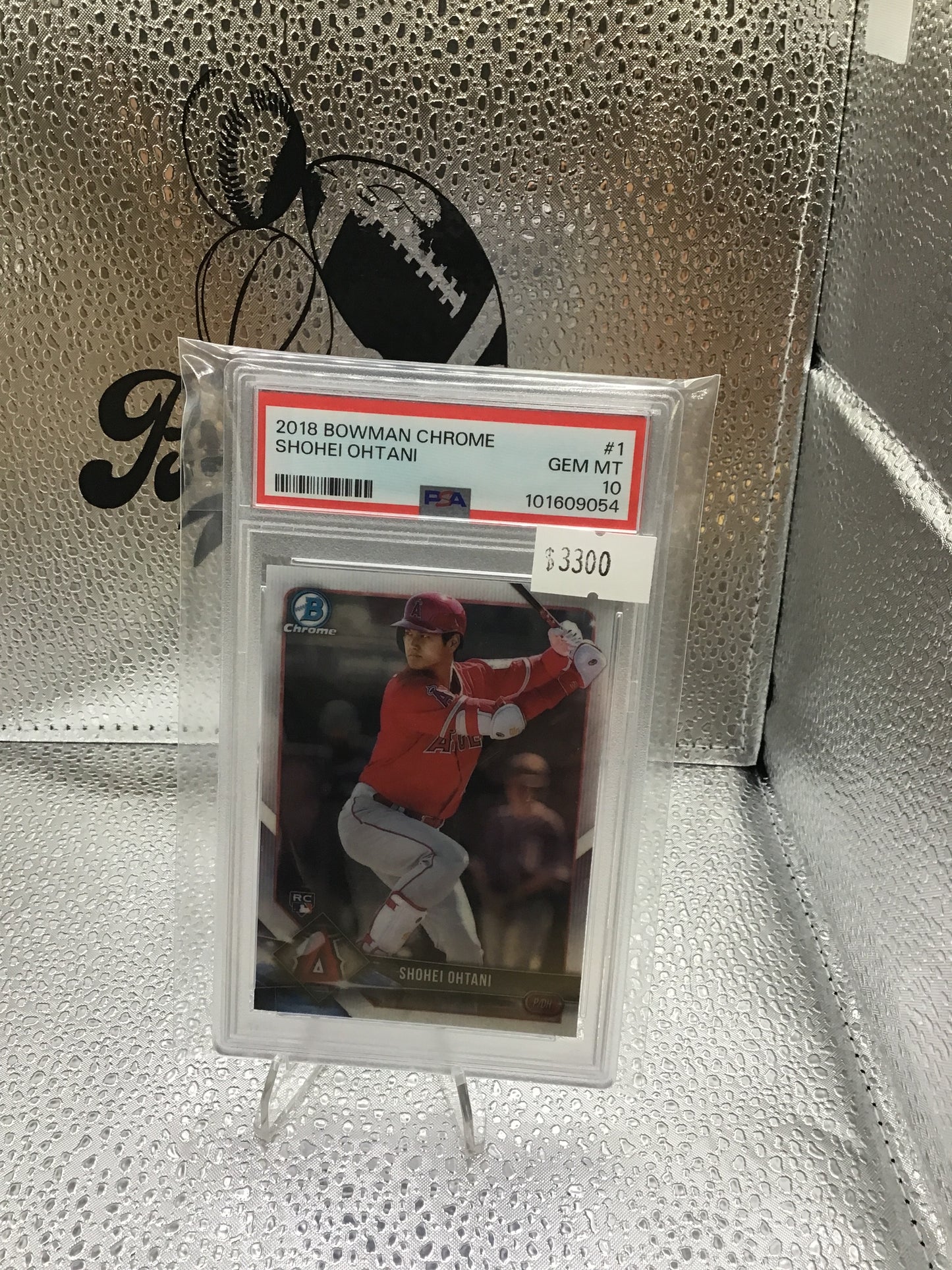 2018 Bowman Chrome Shohei Ohtani Rc gem mint 10