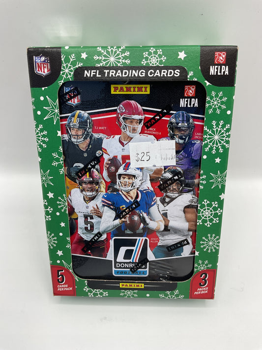 2025 Donruss Football Holiday Tin
