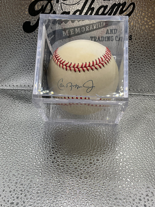 Cal Ripken jr signed baseball with COA