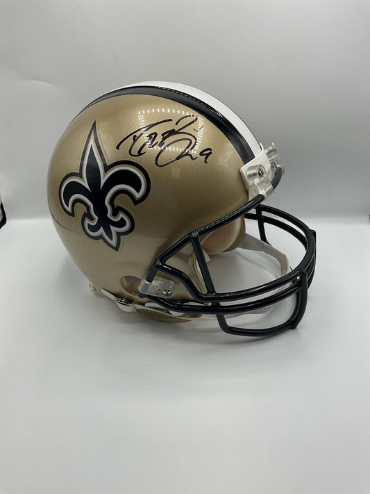 Drew Brees Autographed Helmet