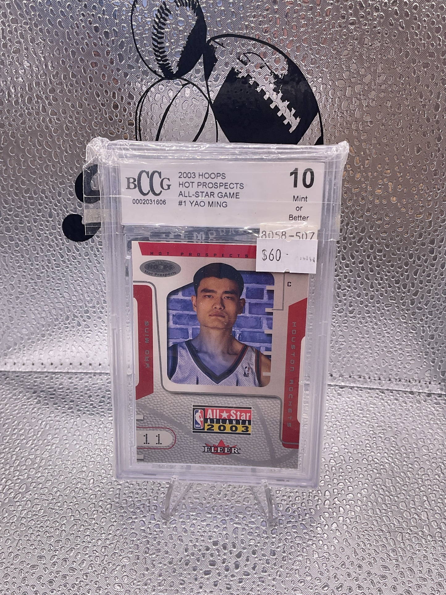Yao Ming 2003 Hoops Hot Prospects All-Star Game #1 (BCCG 10)