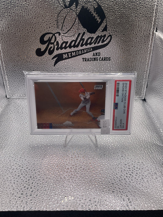 2020 Stadium Club Chrome Shohei Ohtani #145 PSA 10 GEM MINT