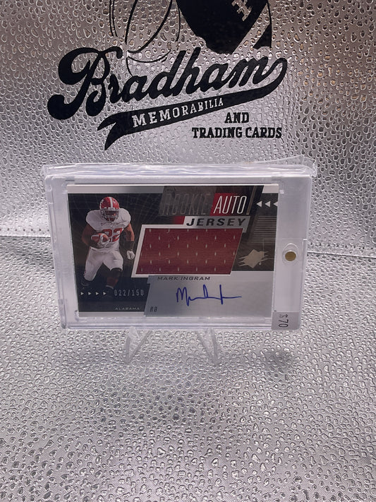 2011 Upper Deck SPx #66 Mark Ingram
ROOKIE JERSEY AUTO 022/150