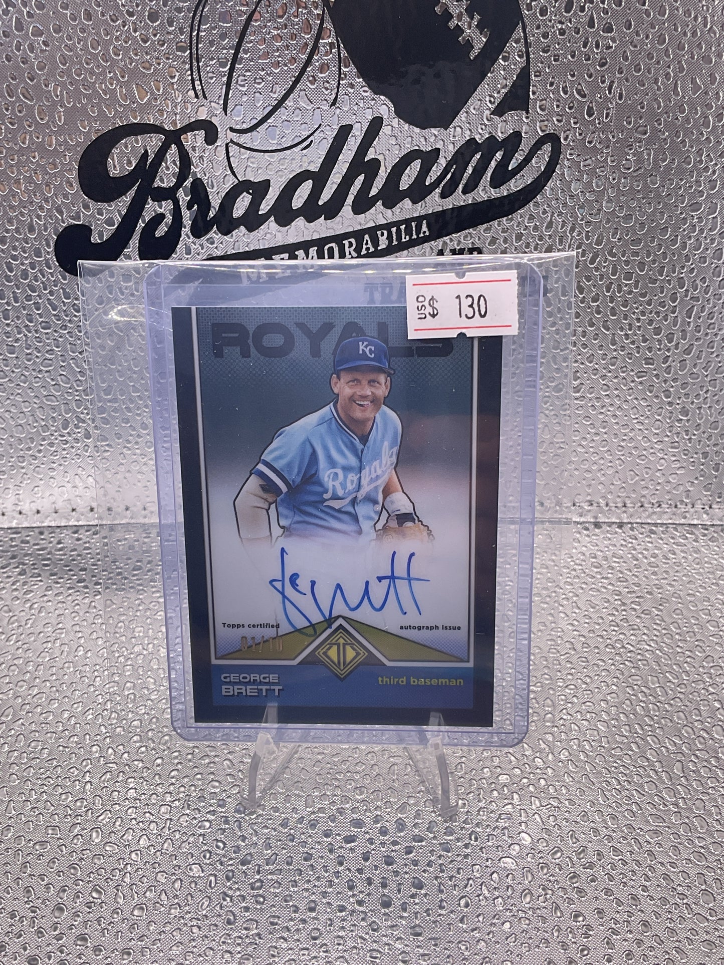 2024 Topps Transcendent Collection Icon
Chrome Black George Brett 1/10 Auto
