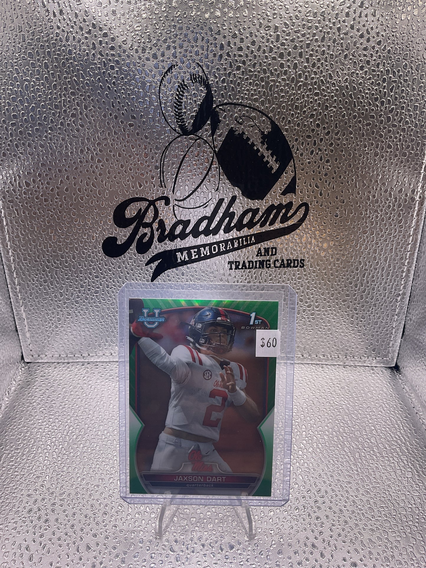 Jason Dart 2022 Bowman Chrome
University Green 31/99 Ole Miss