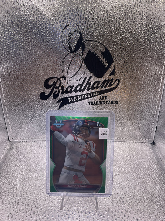 Jason Dart 2022 Bowman Chrome
University Green 31/99 Ole Miss