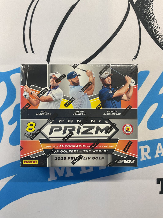 2025 Panini Prizm LIV Golf International Hobby Box