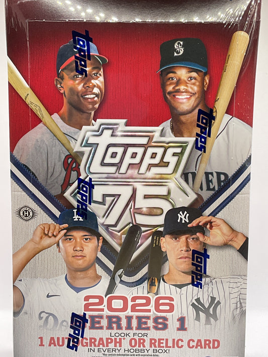 2026 Topps Series 1 Hobby Box