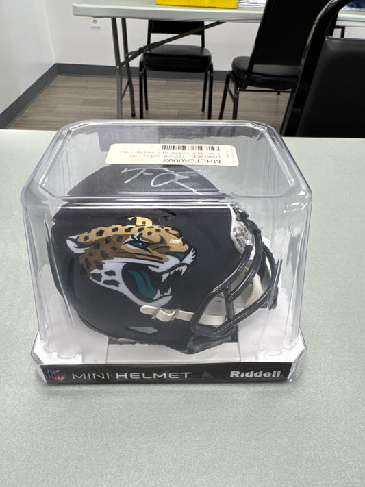 NFL Mini Helmet Trevor Lawrence Autograph