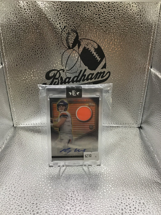 2024 Topps Midnight Bo Nix Rookie Jersey Auto RC Summer Solstice #10/75 Broncos