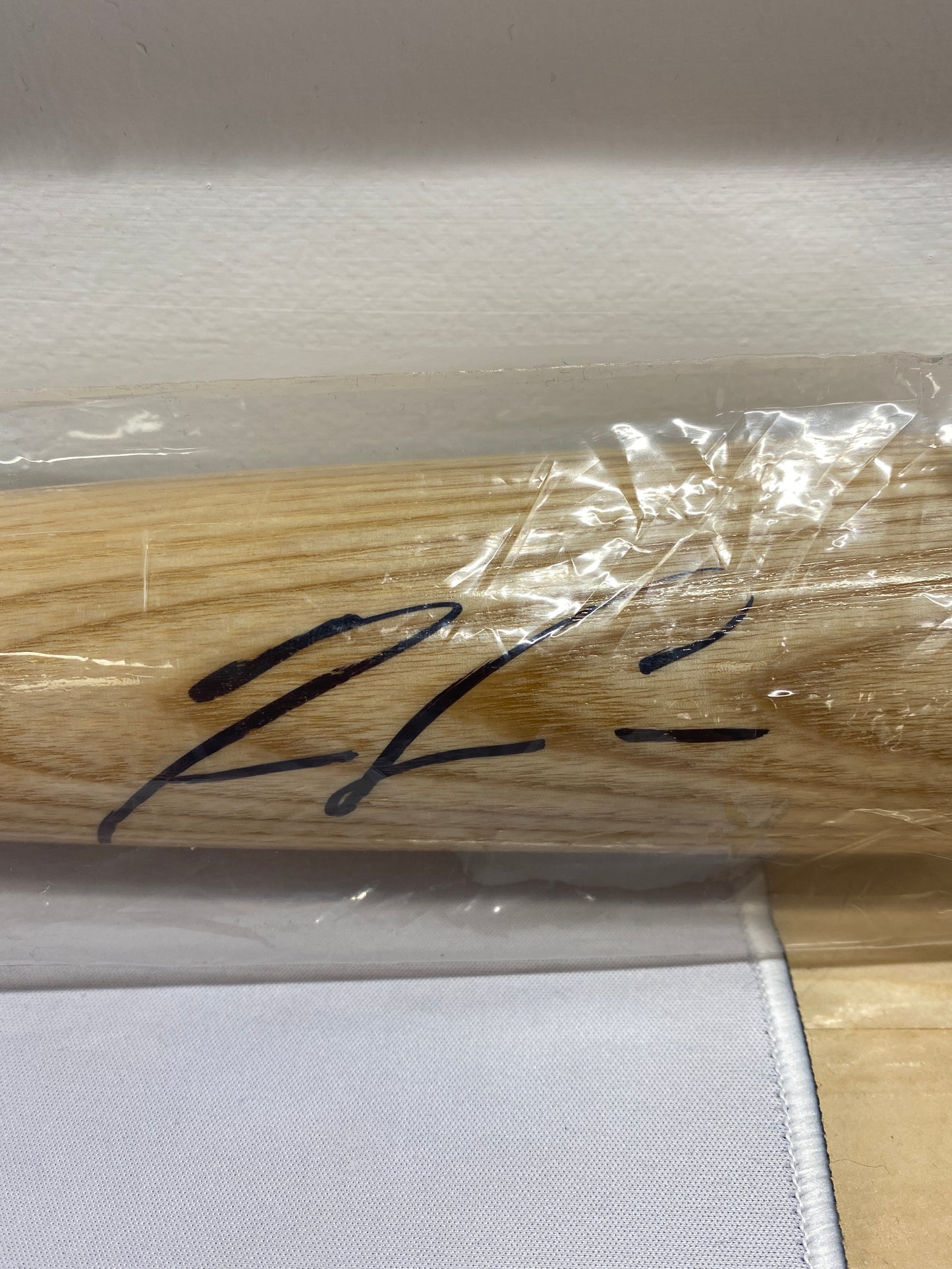 Ronald Acuna Jr Signed baseball bat with Coa