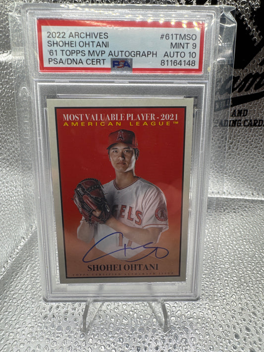 2022 Archives Shohei Ohtani Auto /50.   Mint 9 Auto 10