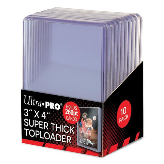 Top Loader 3"x4" 260pt (10 per Pack)