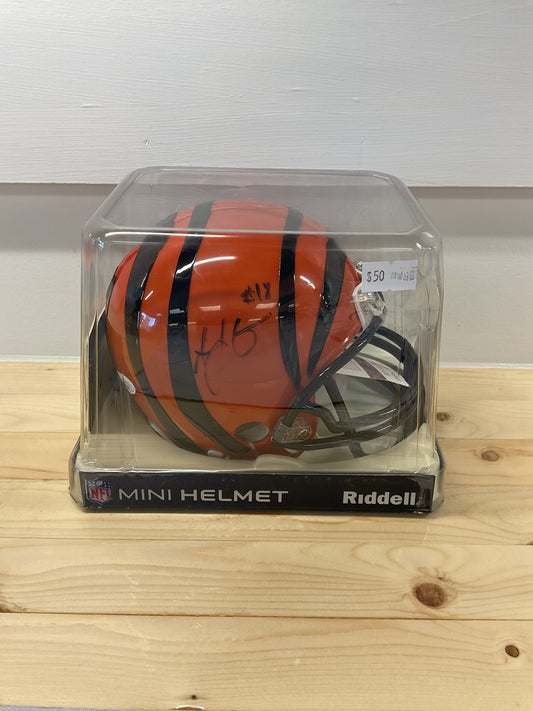 AJ Green Signed Cincinnati Bengals Mini Helmet