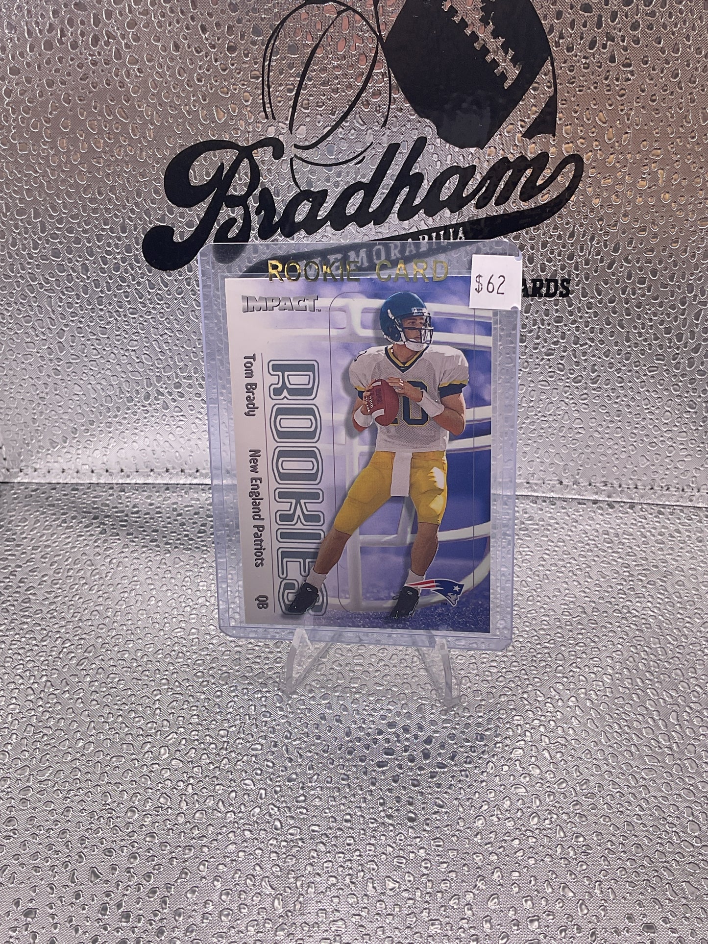 2000 Skybox Impact - Rookies Tom Brady #27 (RC)